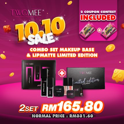 10.10 SALE COMBO MAKEUP BASE + LIPMATTE SET